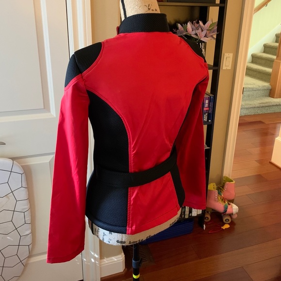 Lip Service vintage 90’s red moto jacket M - Picture 2 of 8